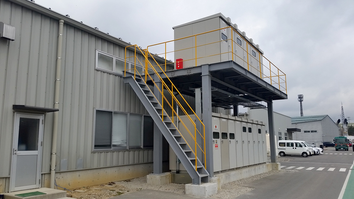 聖心製作所受変電設備増設